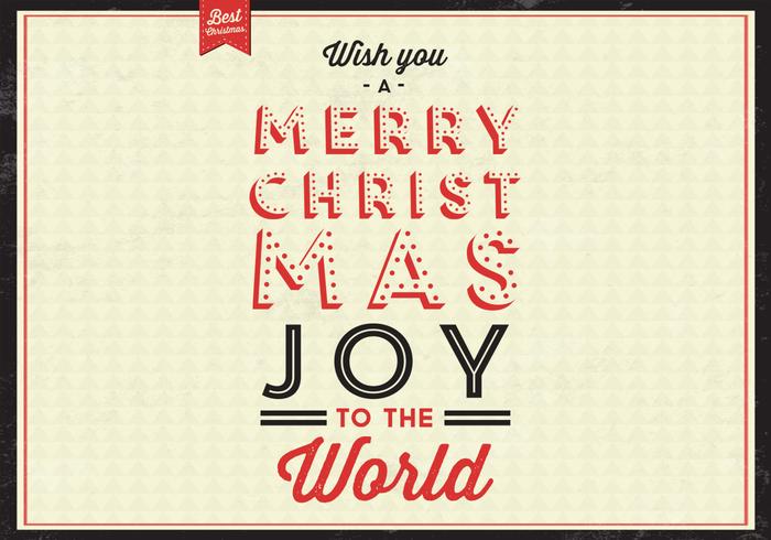 Christmas Joy Vector Background