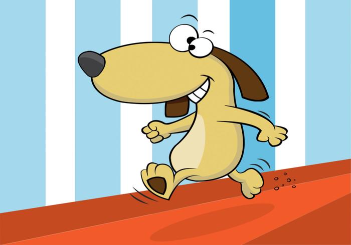 Dog Cartoon Vector