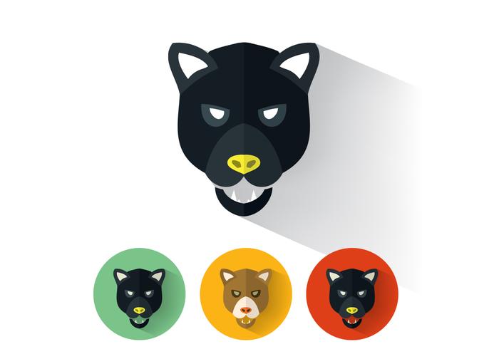 Panther Vector Portraits