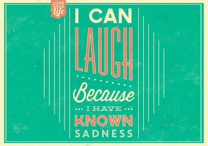 Laugh Poster Vector Background