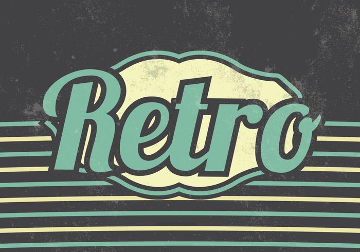 Retro Vector Background