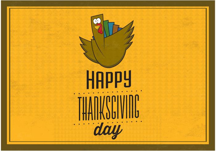 Happy Thanksgiving Vector Background