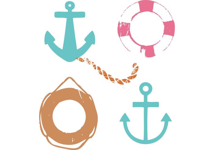 Free Grungy Marine Vectors Free Grungy Marine Vectors