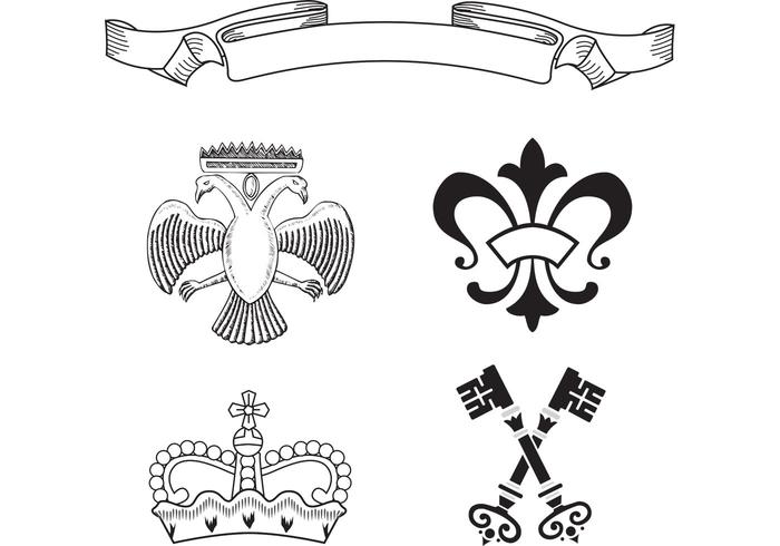 Free Heraldry Vector Elements