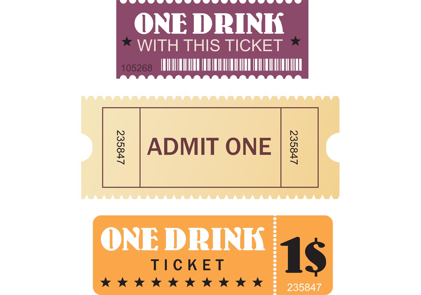 Ticket draw. Ticket draw