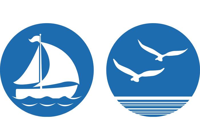 Gratis Nautical Symbol vectoren Gratis Nautical Symbol vectoren