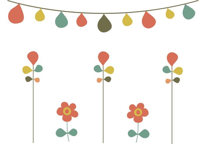 Free Spring Garden Vectors Free Spring Garden Vectors