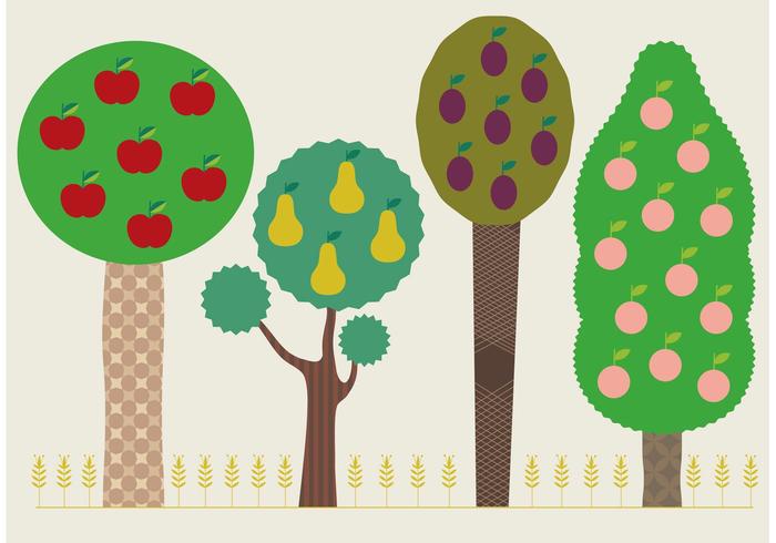 Summer Tree Vectors Summer Tree Vectors