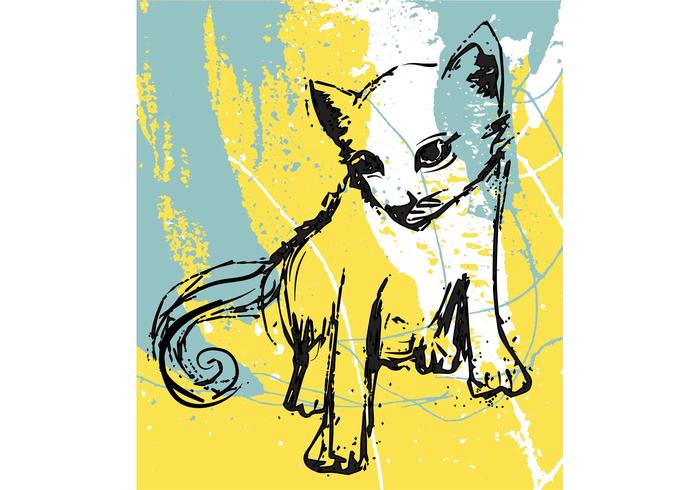 Free Cat Vector Free Cat Vector