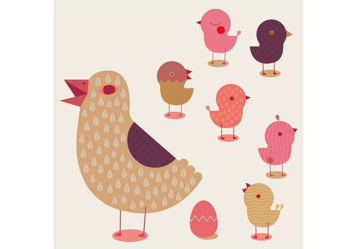 Goose and Chick Vector Pack Goose and Chick Vector Pack