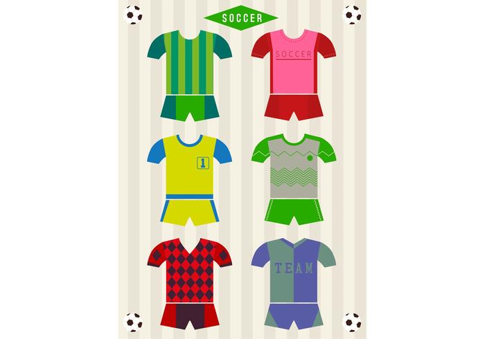 Soccer Vector Uniforms Soccer Vector Uniforms