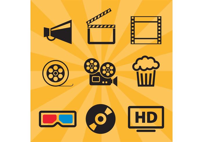 Film Vector Icons Film Vector Icons