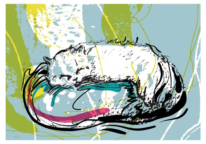 Free Cat Vector Free Cat Vector