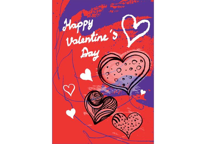Free Doodle Heart Vector Set Free Doodle Heart Vector Set