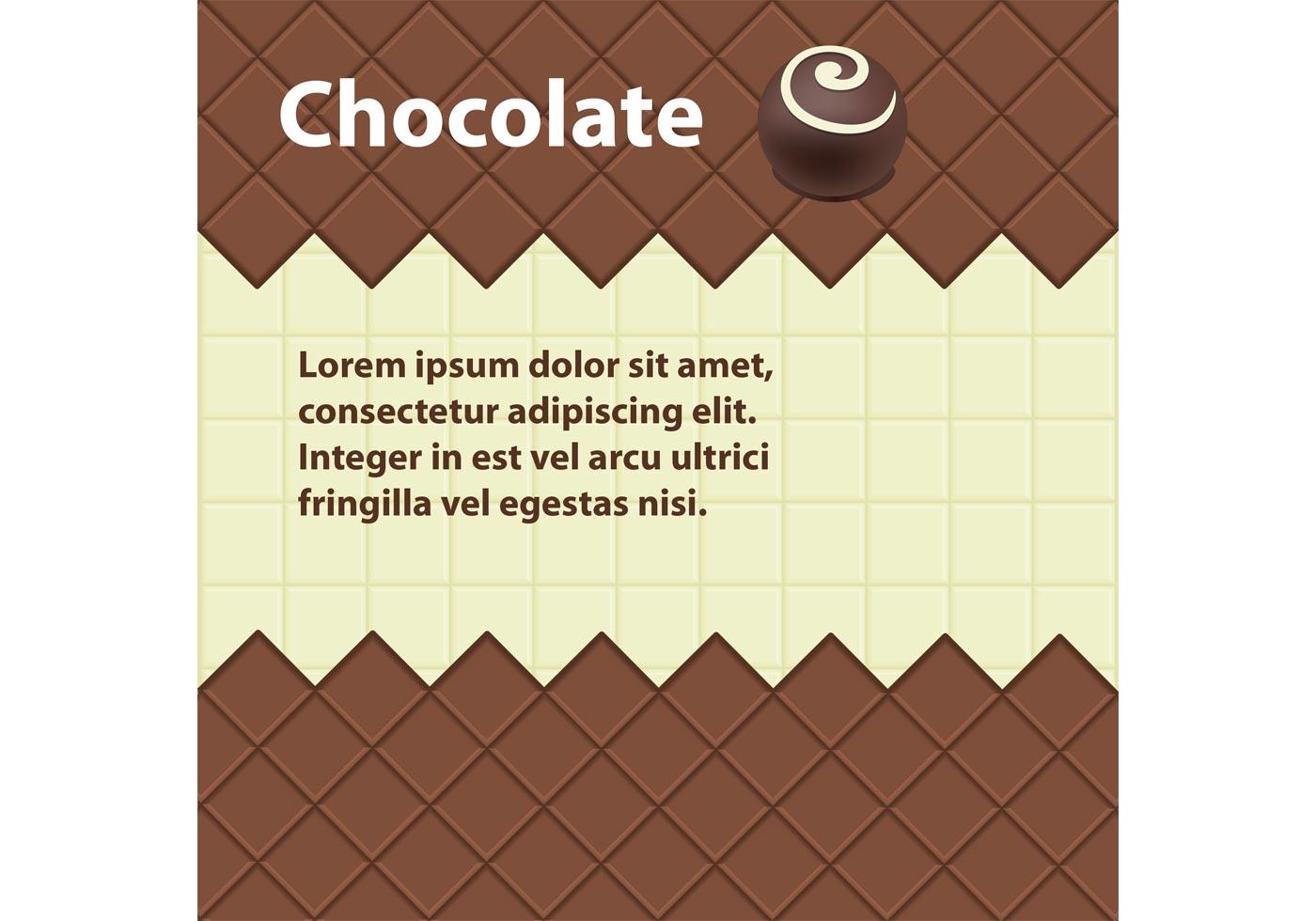 Chocolate Vector Background 82040 Vector Art at Vecteezy