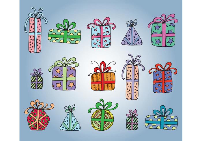 Free Vector Gift Boxes