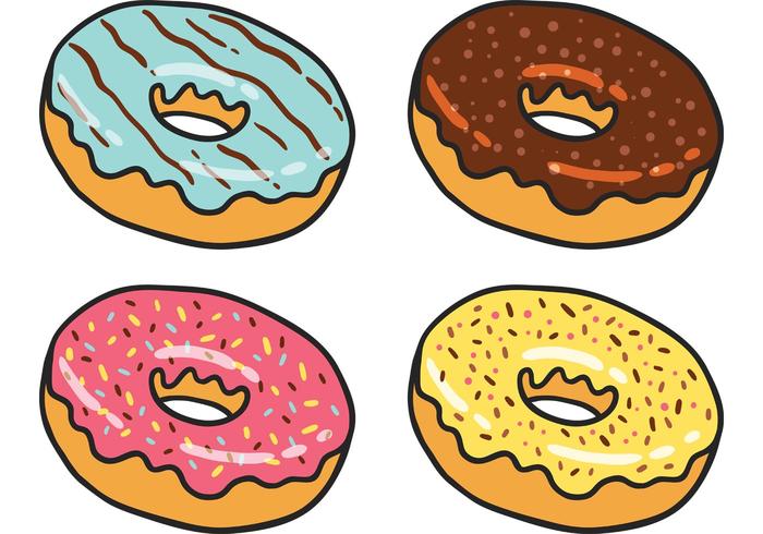 Donut Vector Pack