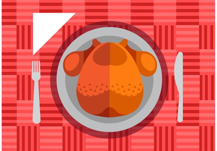 Baked Chicken Vector Food Baked Chicken Vector Food