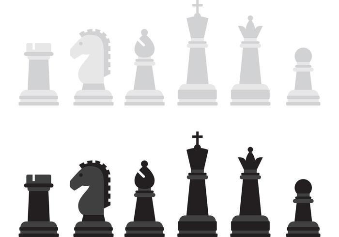 Chess Vector Game Pieces