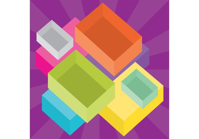 Colorful Box Vectors 