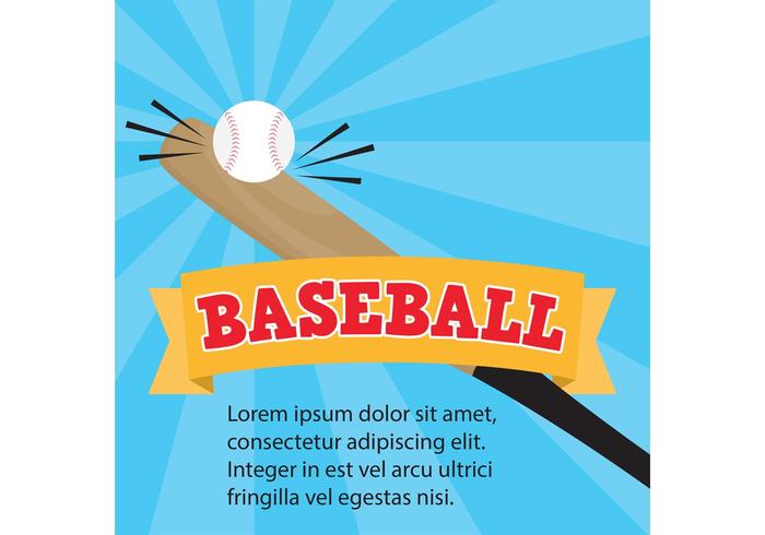 Vector de beisbol