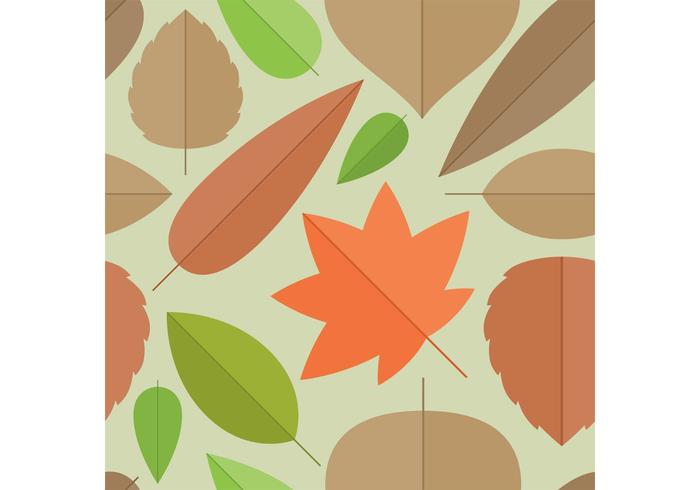 Leaves Vector Background 