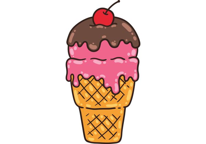 Vector libre del helado