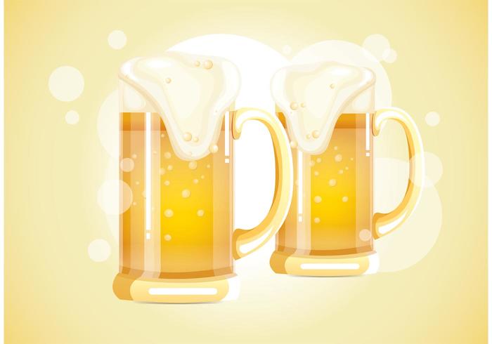 Glass Beer Vector