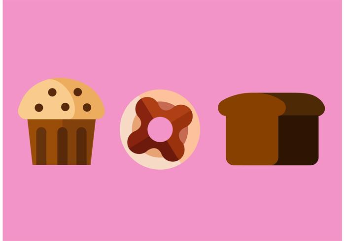 Sweet Food Vectors Sweet Food Vectors