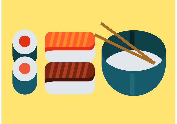 Japanese Food Vector Pack Japanese Food Vector Pack