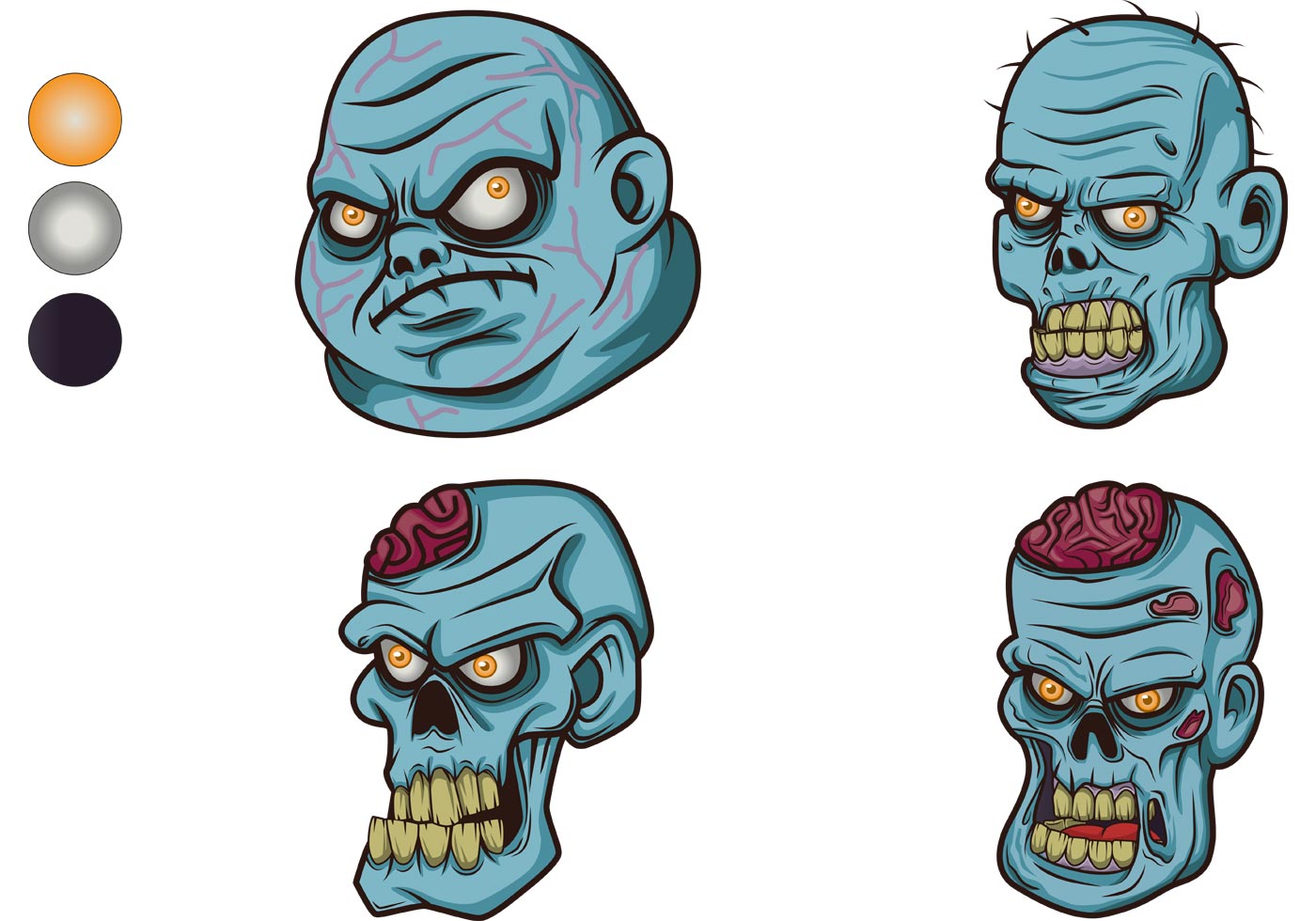 Download Free Zombie Vectors - Download Free Vectors, Clipart ...