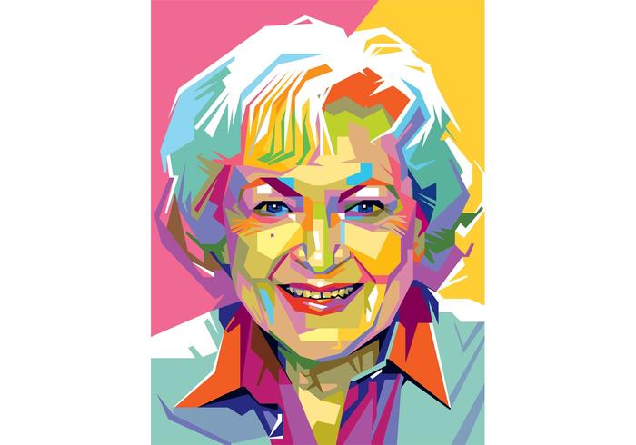 Free Betty White Vector