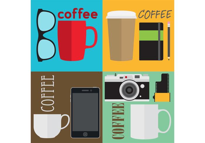 Hipster Coffee Vectors 