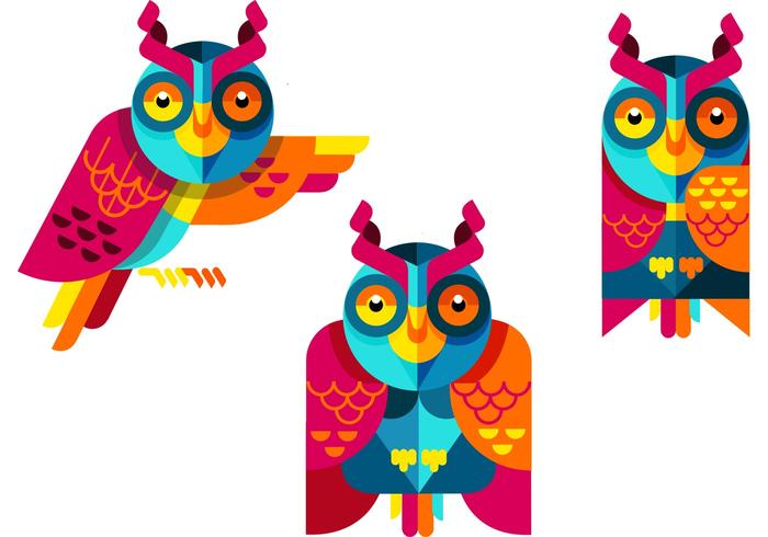 Owls Vector Collection Owls Vector Collection