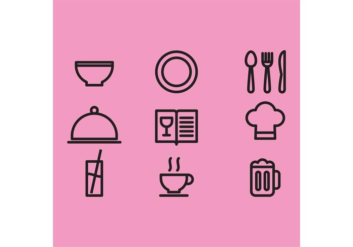 Kitchen Items 04 vector