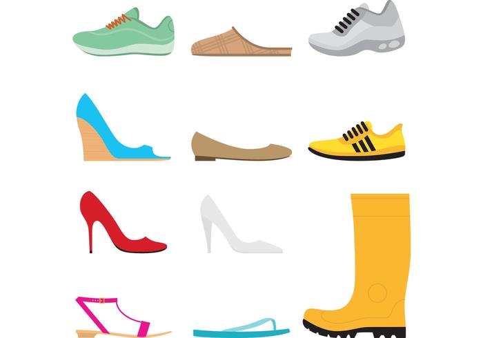 Shoes Vector Set