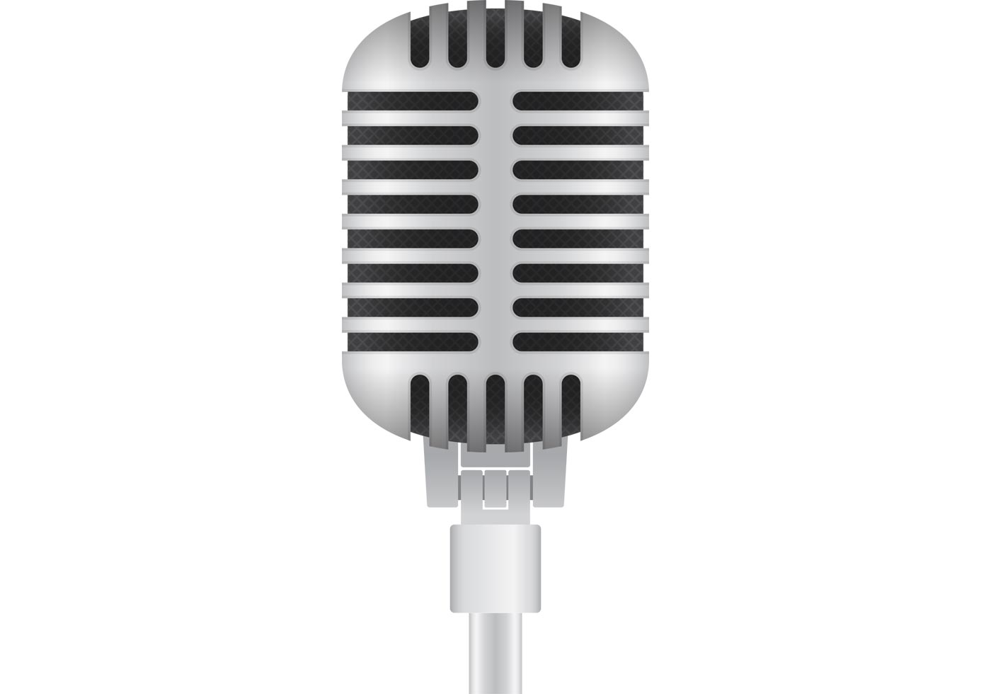 Download Microphone Vector - Download Free Vector Art, Stock Graphics & Images