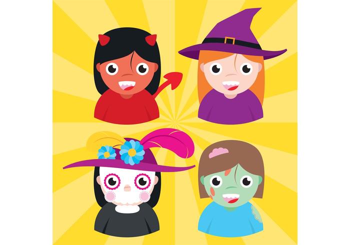 Halloween Vector Characters