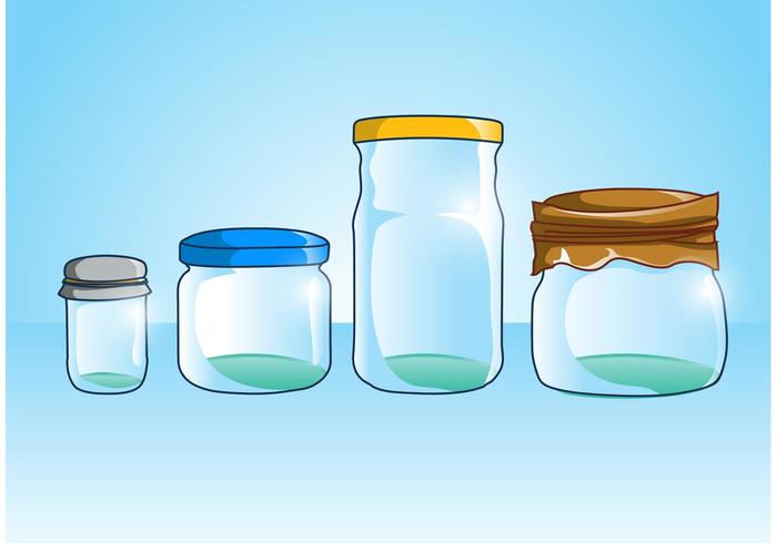 Mason Jar Vectores