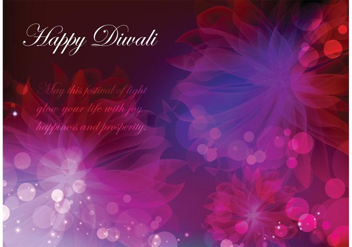 Happy Diwali Vector Background