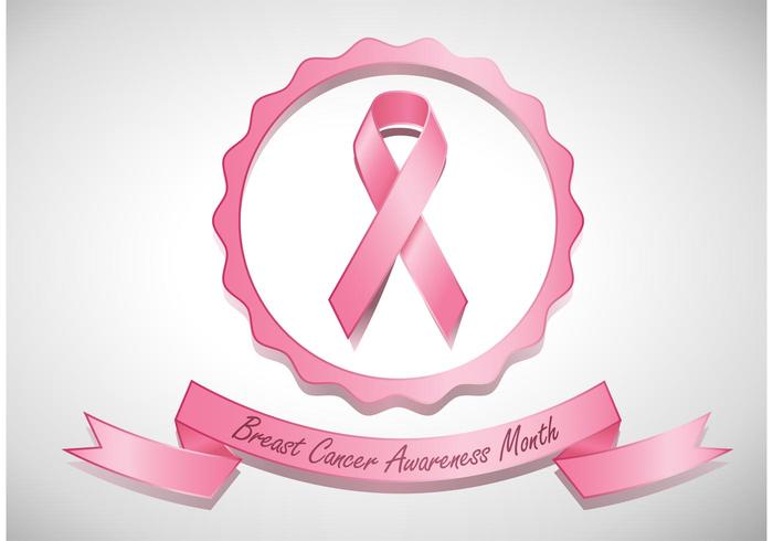 Breast Cancer Awareness Ribbon Vector Breast Cancer Awareness Ribbon Vector