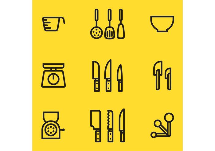 Kitchen Vector Items