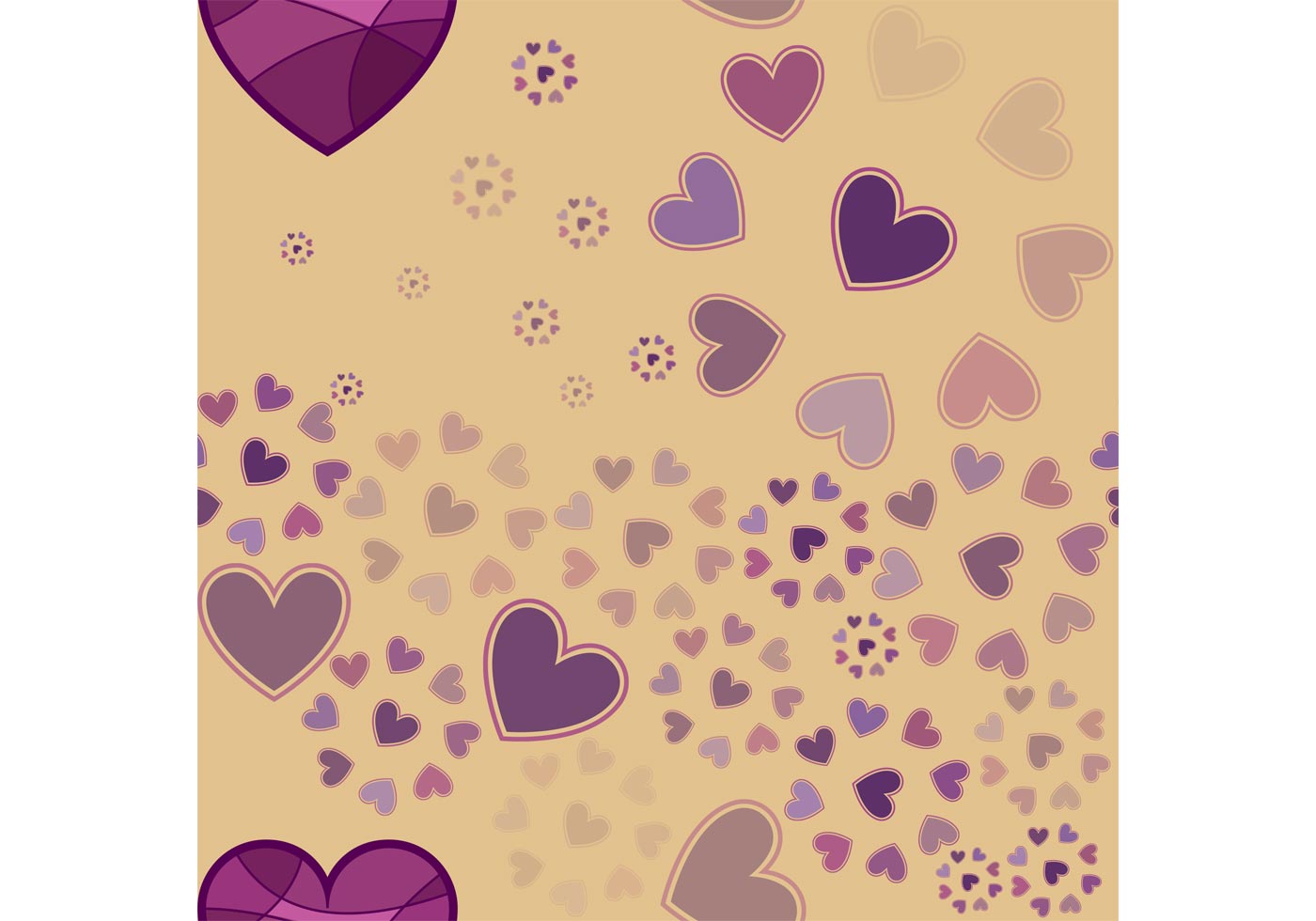 Heart Background Vector Download Free Vector Art, Stock Graphics & Images
