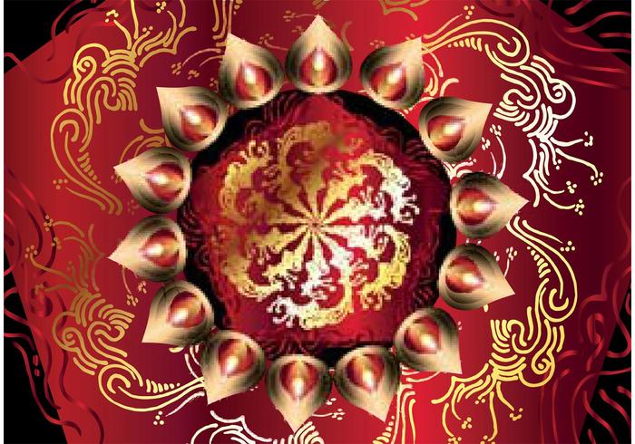 Free Happy Diwali Vector Background Free Happy Diwali Vector Background