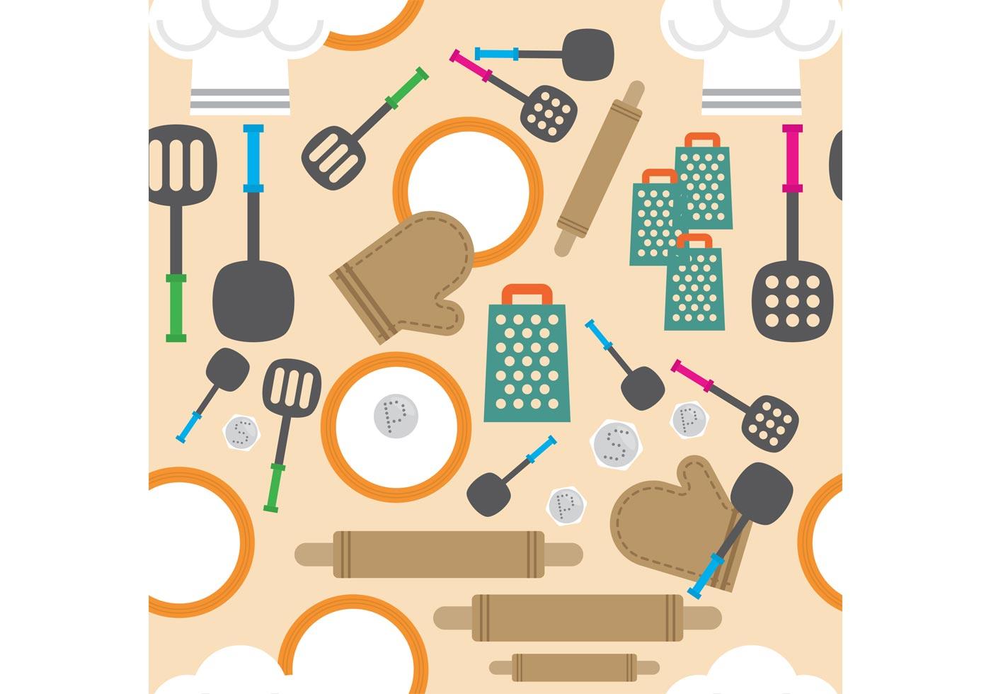 Kitchen Vector Background 82549 Vector Art at Vecteezy