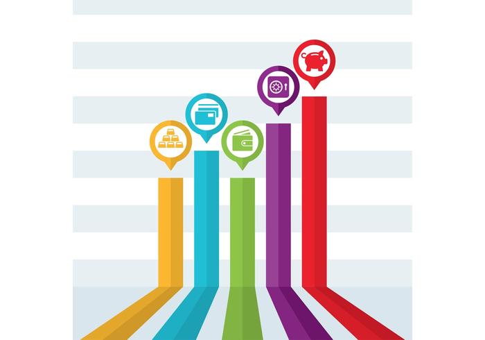 Financial Vector Chart