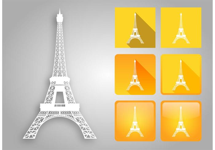 Eiffel Tower Vector Pack