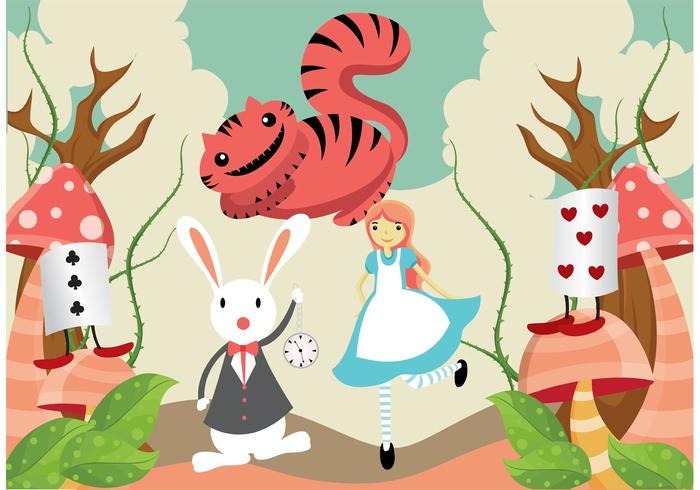 Alice in Wonderland Vector Pack Alice in Wonderland Vector Pack