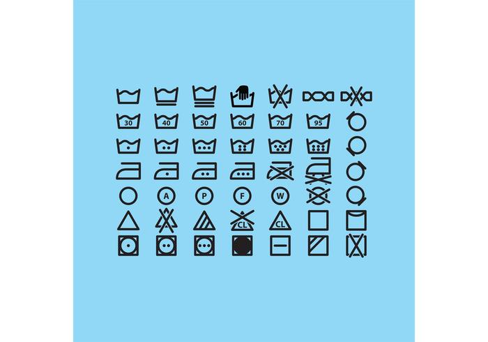 Laundry Vector Icons