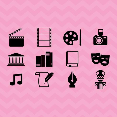Arts And Culture Vector Icons